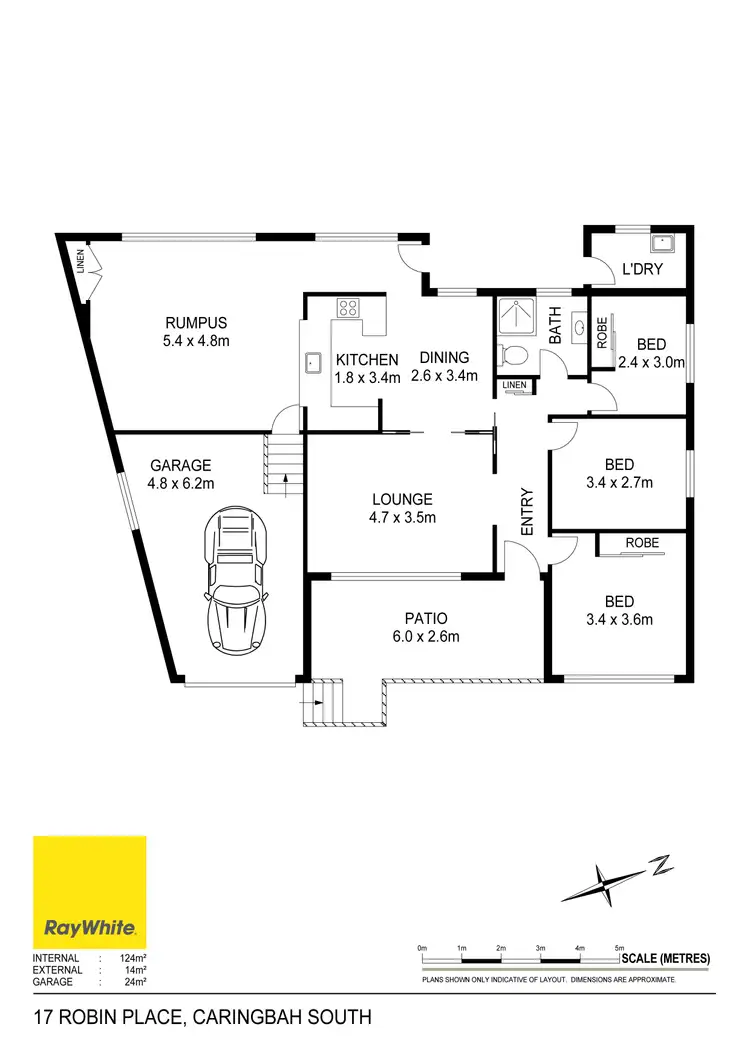 Floorplan of Homely house listing, 17 Robin Place, Caringbah South NSW 2229