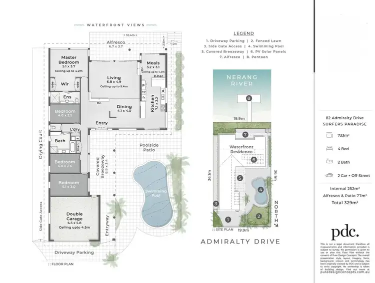 Floorplan of Homely house listing, 82 Admiralty Drive, Surfers Paradise QLD 4217