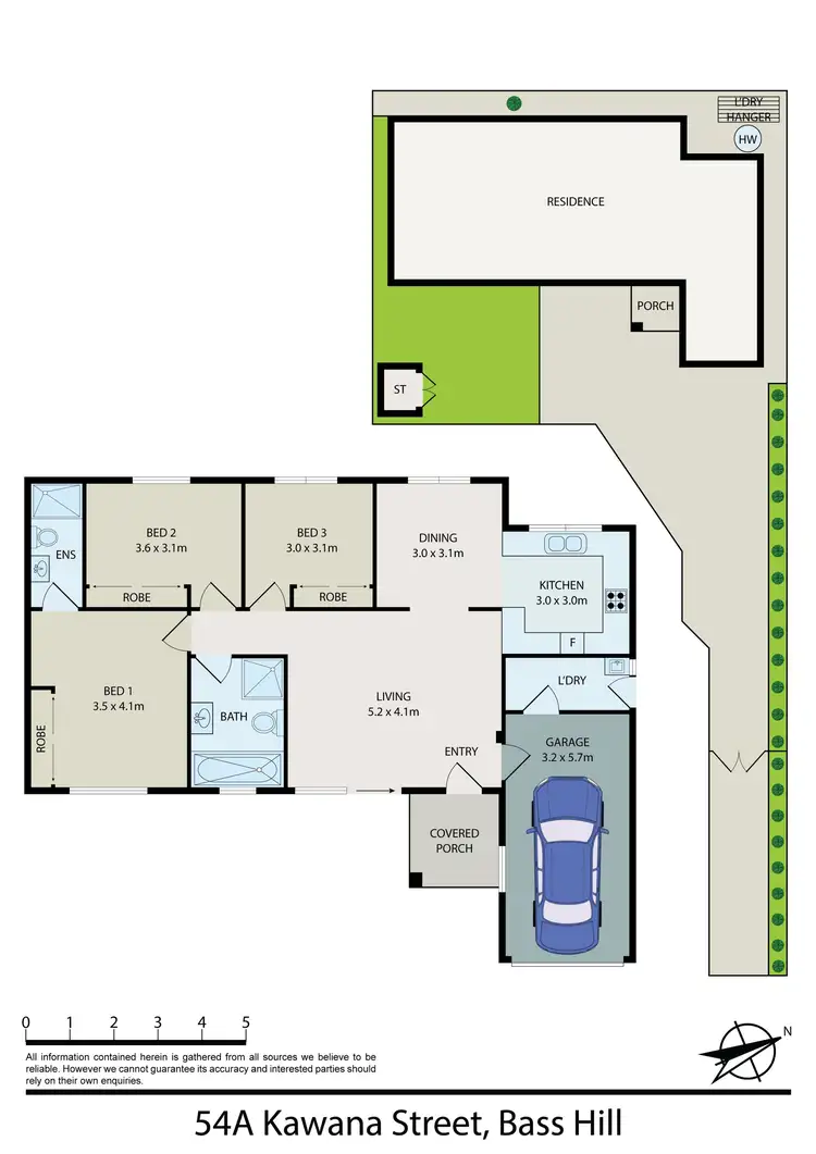Floorplan of Homely house listing, 54A Kawana Street, Bass Hill NSW 2197