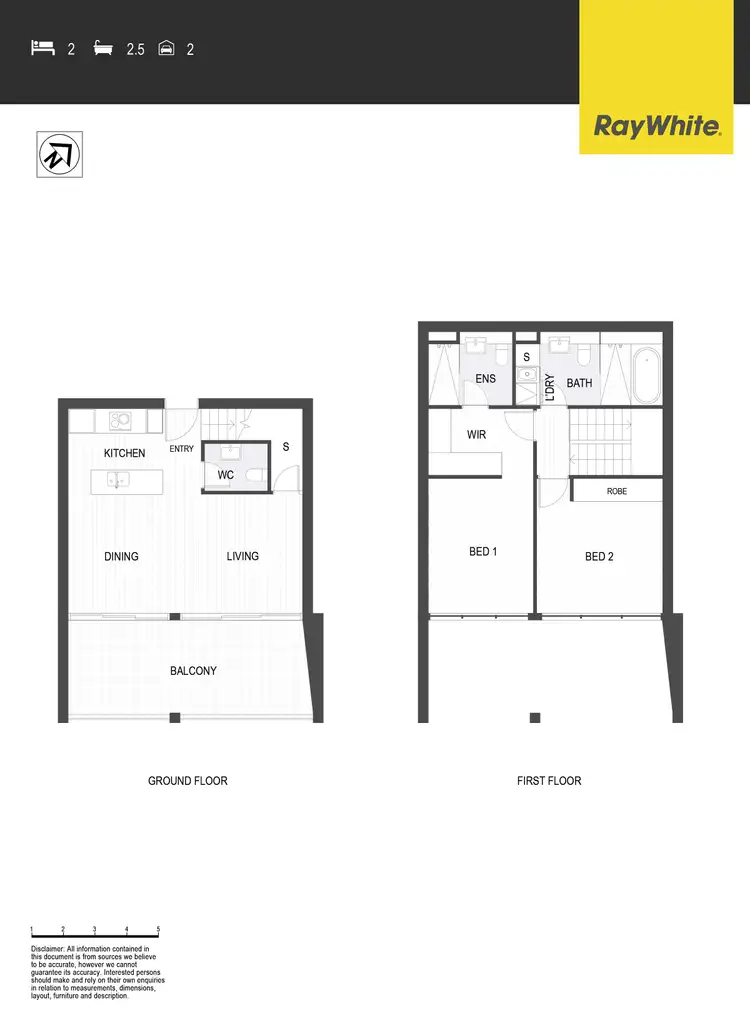 Floorplan of Homely apartment listing, 1303/39 London Circuit, City ACT 2601