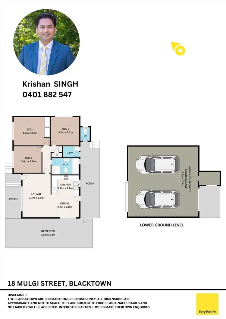 Floorplan of Homely house listing, 18 MULGI Street, Blacktown NSW 2148