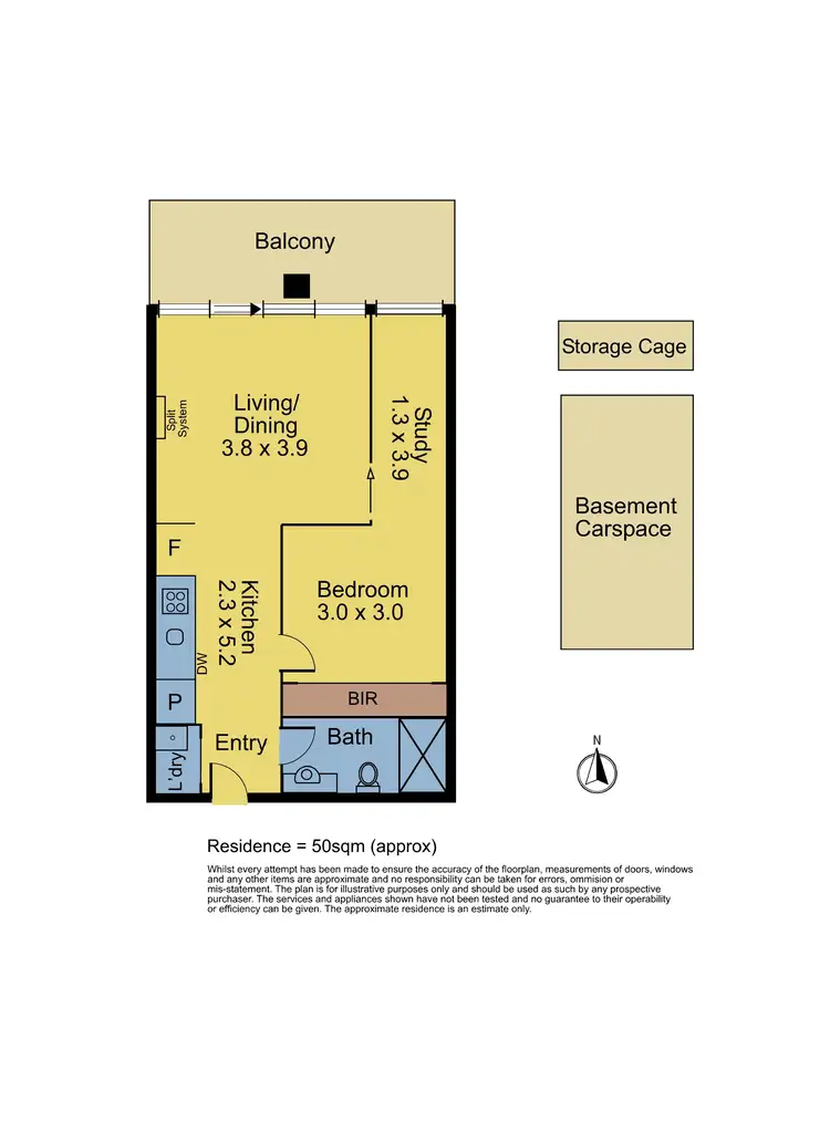 Floorplan of Homely apartment listing, 906/600 Doncaster Road, Doncaster VIC 3108
