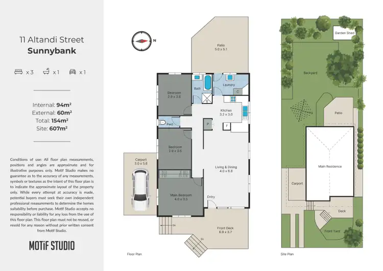 Floorplan of Homely house listing, 11 Altandi Street, Sunnybank QLD 4109