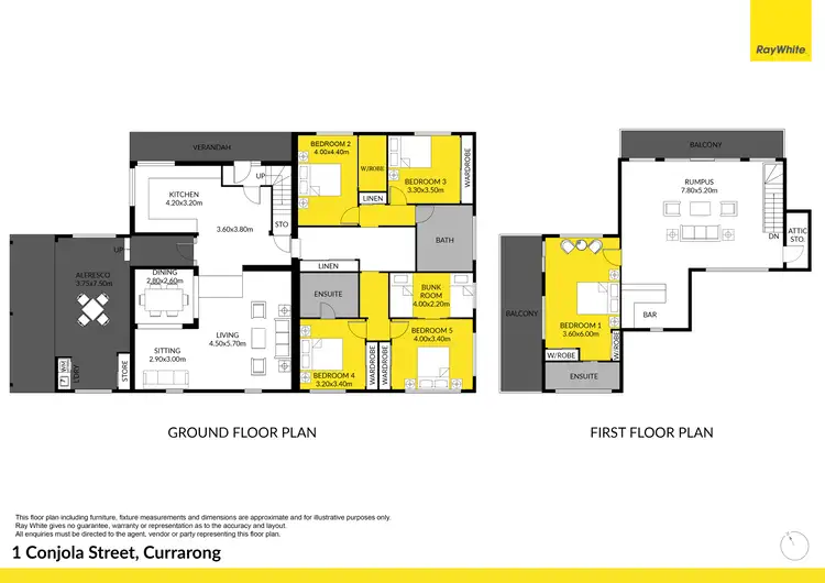 Floorplan of Homely house listing, 1 Conjola Street, Currarong NSW 2540
