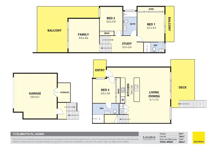 Floorplan of Homely townhouse listing, 13 Elimatta Place, Kiama NSW 2533
