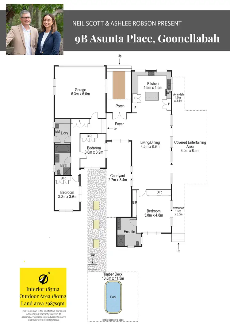 Floorplan of Homely house listing, 9B Asunta Place, Goonellabah NSW 2480