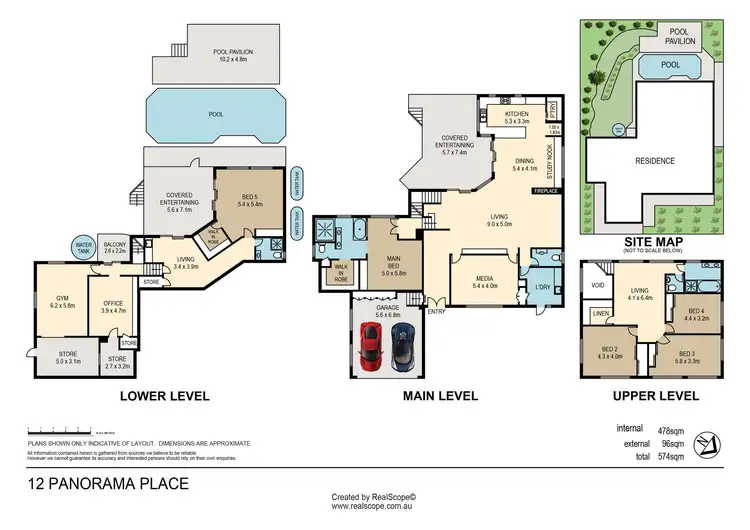 Floorplan of Homely house listing, 12 Panorama Place, Mount Gravatt East QLD 4122