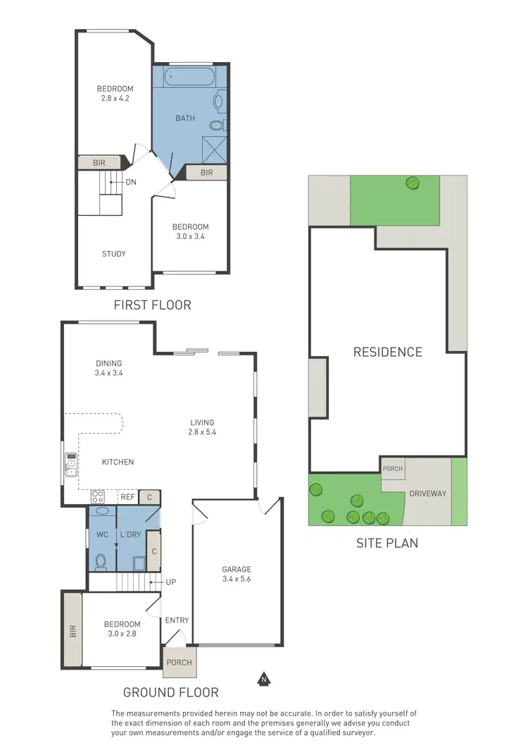 Floorplan of Homely house listing, 1/8-10 Harmony Drive, Tarneit VIC 3029