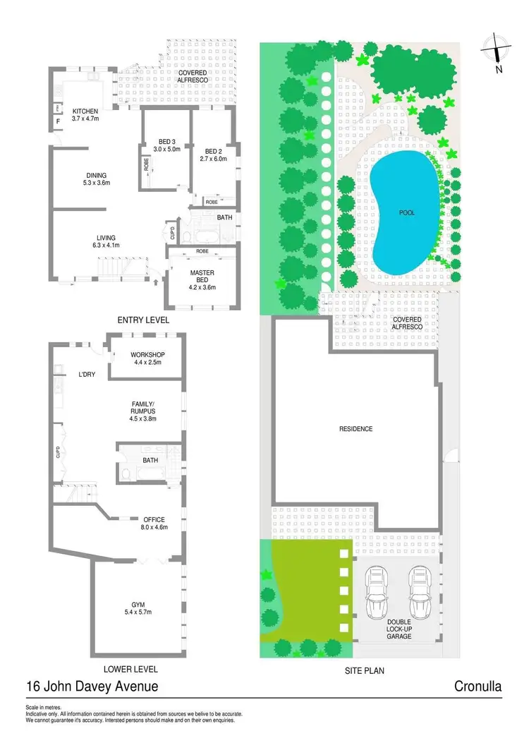 Floorplan of Homely house listing, 16 John Davey Avenue, Cronulla NSW 2230