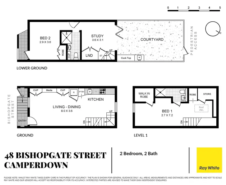 Floorplan of Homely house listing, 48 Bishopgate Street, Camperdown NSW 2050