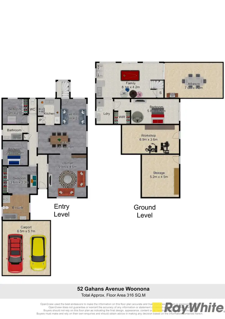 Floorplan of Homely house listing, 52 Gahans Avenue, Woonona NSW 2517