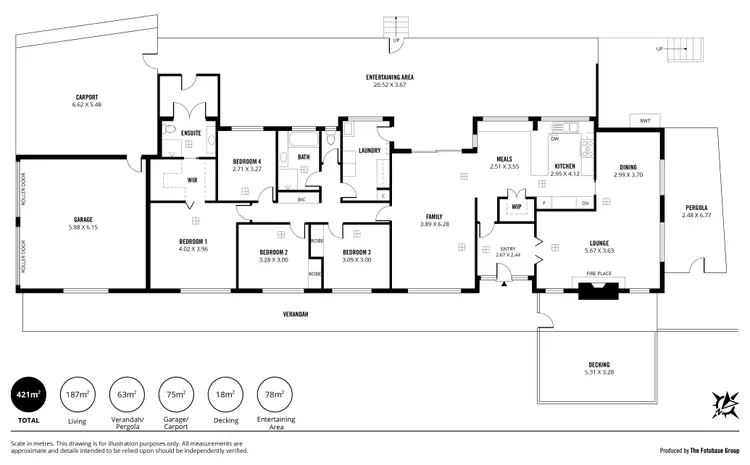 Floorplan of Homely house listing, 12 Panorama Drive, Aberfoyle Park SA 5159