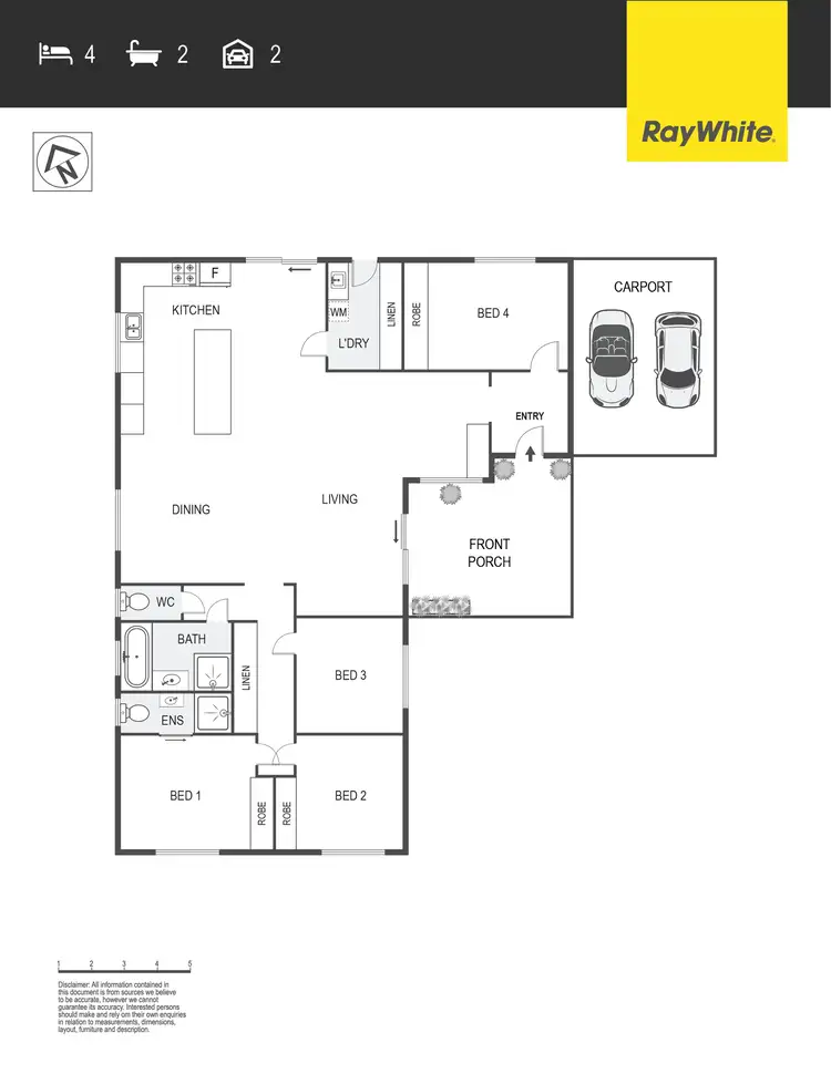 Floorplan of Homely house listing, 20 Brunswick Circuit, Kaleen ACT 2617