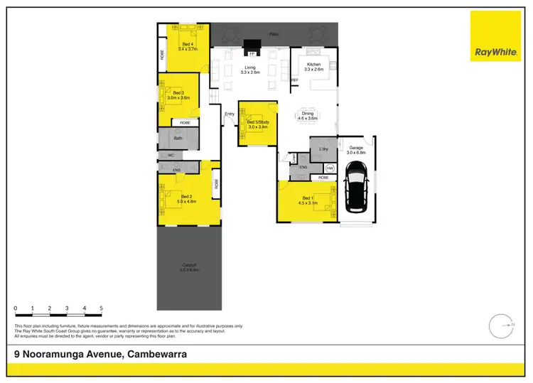 Floorplan of Homely house listing, 9 Nooramunga Avenue, Cambewarra Village NSW 2540