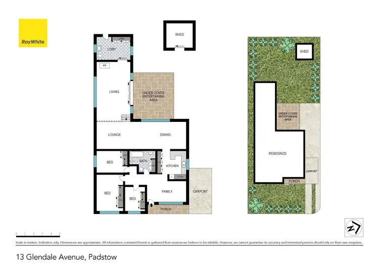 Floorplan of Homely house listing, 13 Glendale Avenue, Padstow NSW 2211