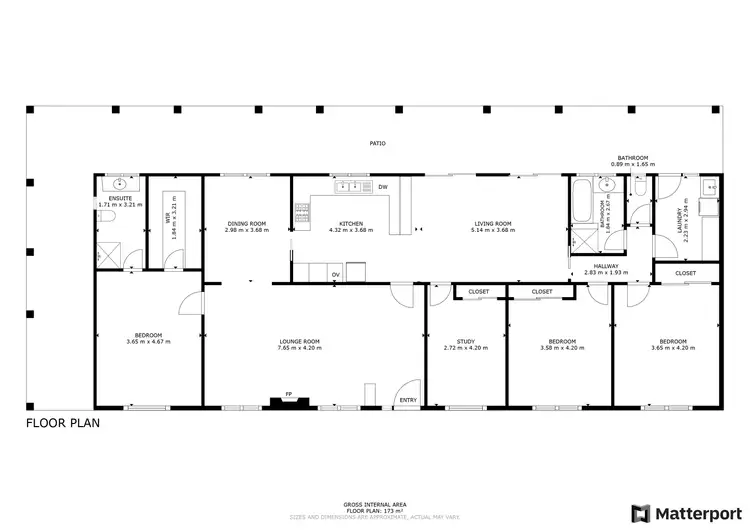 Floorplan of Homely house listing, 16 Bish Road, Swan Hill VIC 3585
