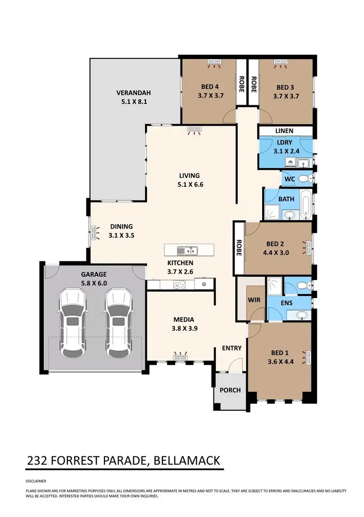 Floorplan of Homely house listing, 232 Forrest Parade, Bellamack NT 832