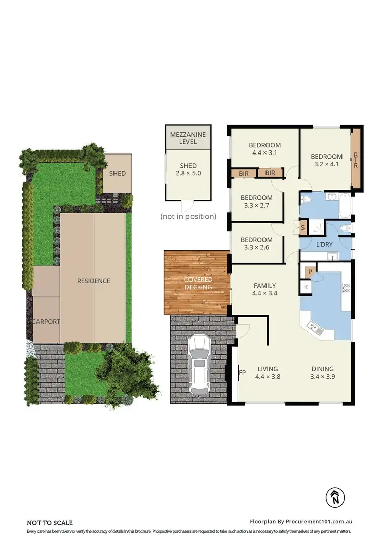 Floorplan of Homely house listing, 87 Vicki Street, Forest Hill VIC 3131