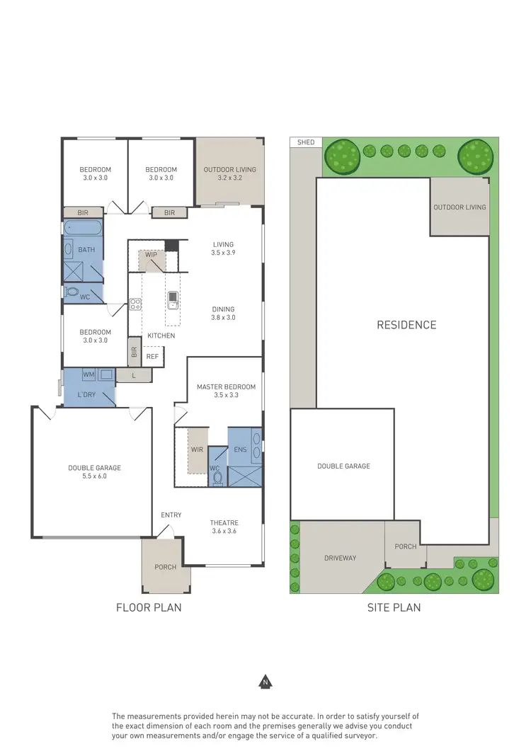 Floorplan of Homely house listing, 4 Arthurdale Crescent, Werribee VIC 3030
