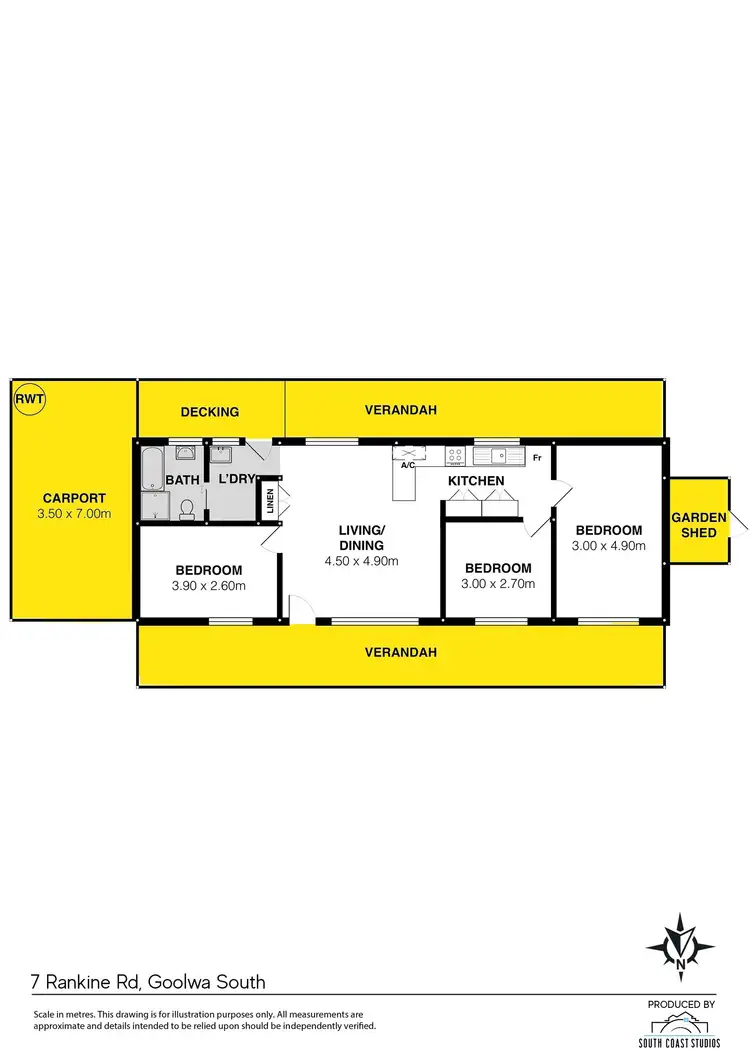 Floorplan of Homely house listing, 7 Rankine Road, Goolwa South SA 5214