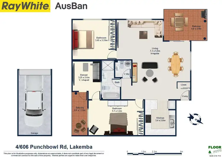 Floorplan of Homely apartment listing, 4/606 Punchbowl Road, Wiley Park NSW 2195