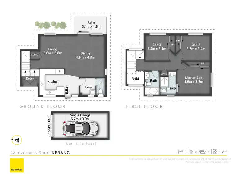 Floorplan of Homely house listing, 32 Inverness Court, Nerang QLD 4211