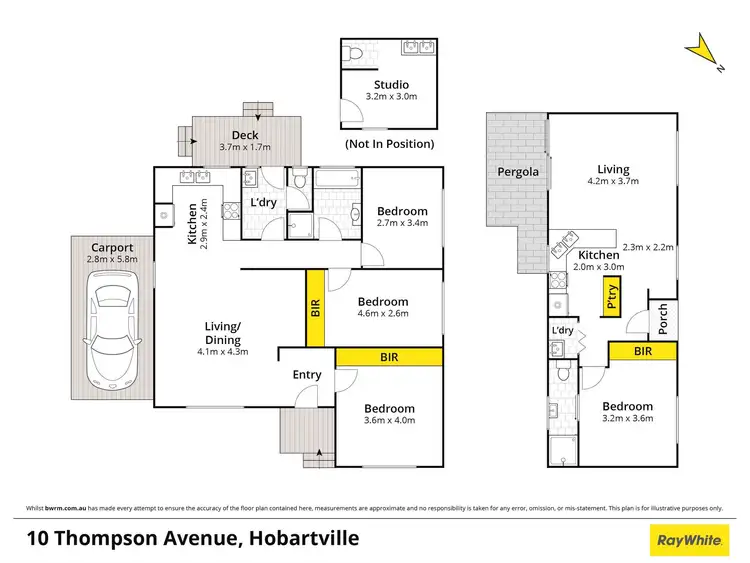 Floorplan of Homely house listing, 10 Thompson Avenue, Hobartville NSW 2753