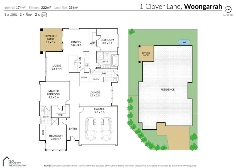 Floorplan of Homely house listing, 1 Clover Lane, Woongarrah NSW 2259