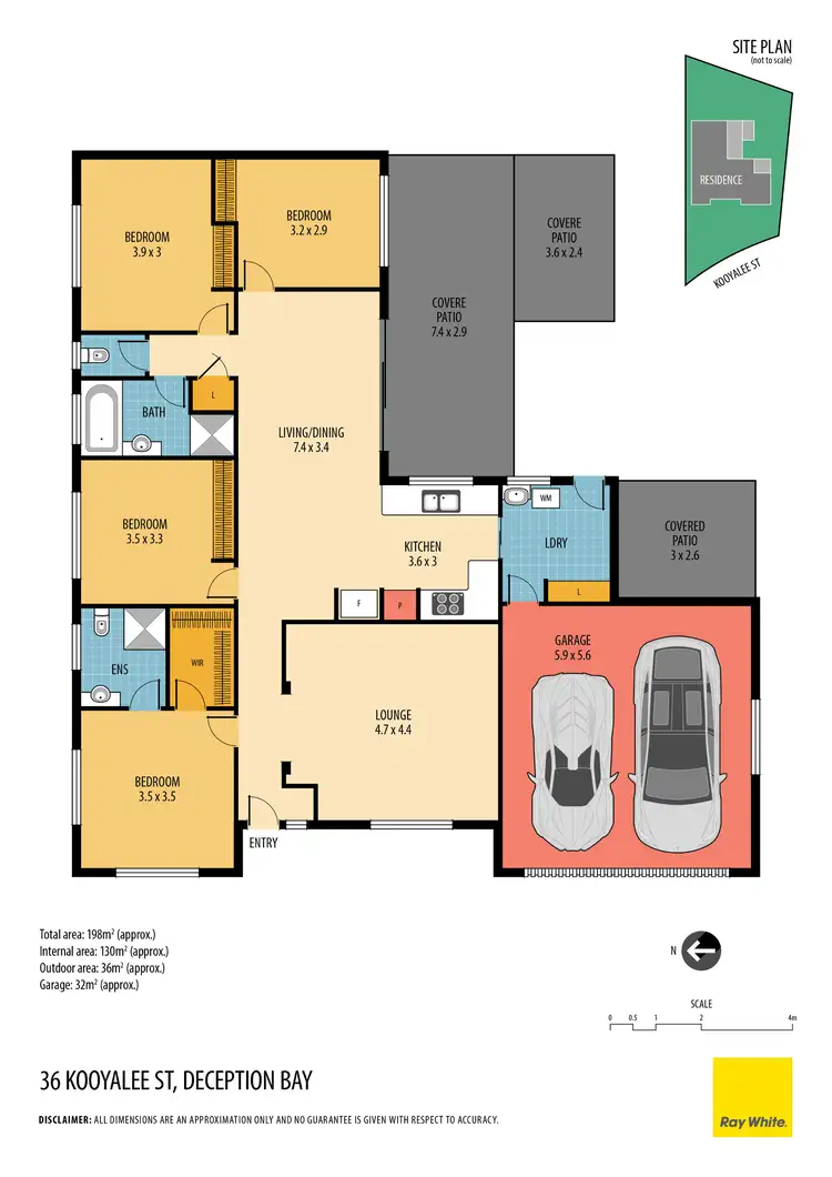 Floorplan of Homely house listing, 36 Kooyalee Street, Deception Bay QLD 4508