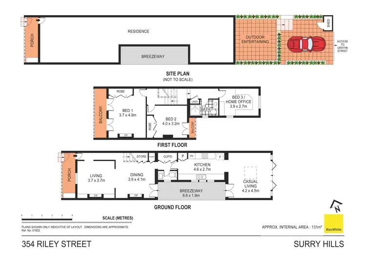 Floorplan of Homely house listing, 354 Riley Street, Surry Hills NSW 2010
