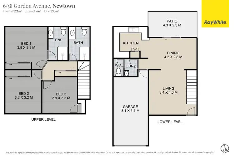 Floorplan of Homely unit listing, 6/58 Gordon Avenue, Newtown QLD 4350