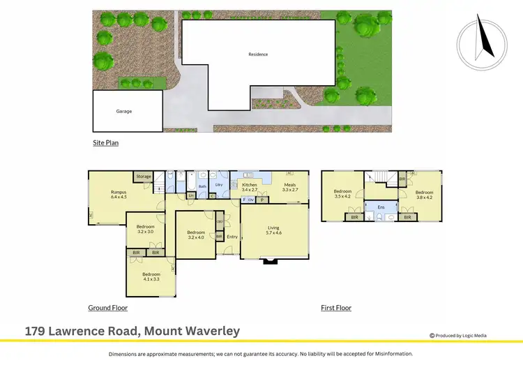 Floorplan of Homely house listing, 179 Lawrence Road, Mount Waverley VIC 3149