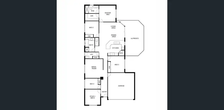 Floorplan of Homely house listing, 18 Grampion Circuit, North Lakes QLD 4509