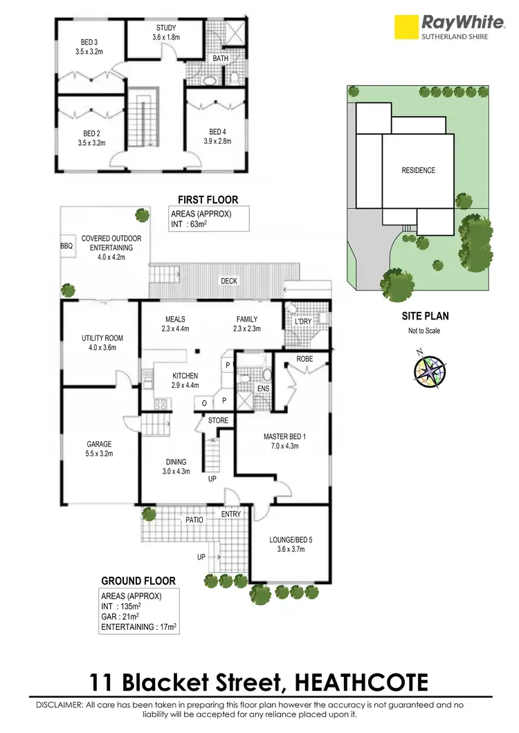 Floorplan of Homely house listing, 11 Blacket Street, Heathcote NSW 2233