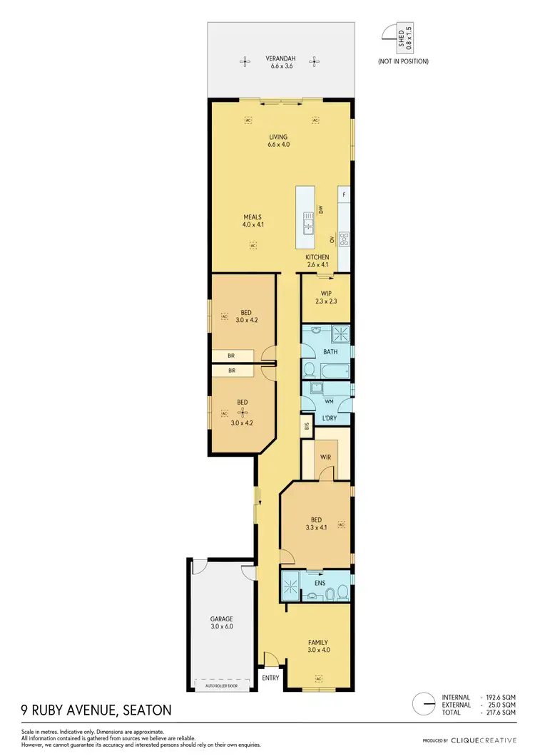 Floorplan of Homely house listing, 9 Ruby Avenue, Seaton SA 5023