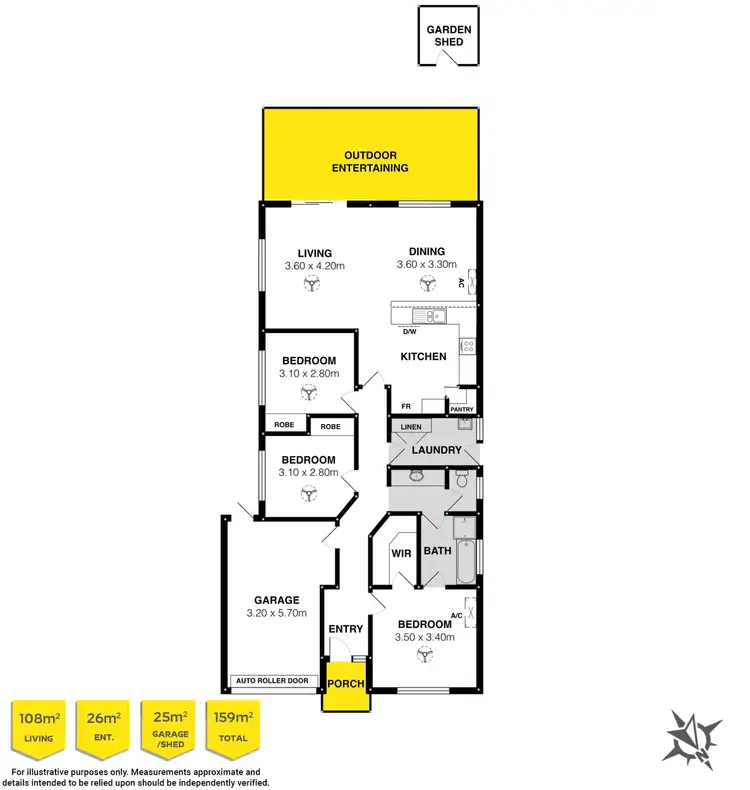 Floorplan of Homely house listing, 5/17 Chrystal Street, Goolwa SA 5214