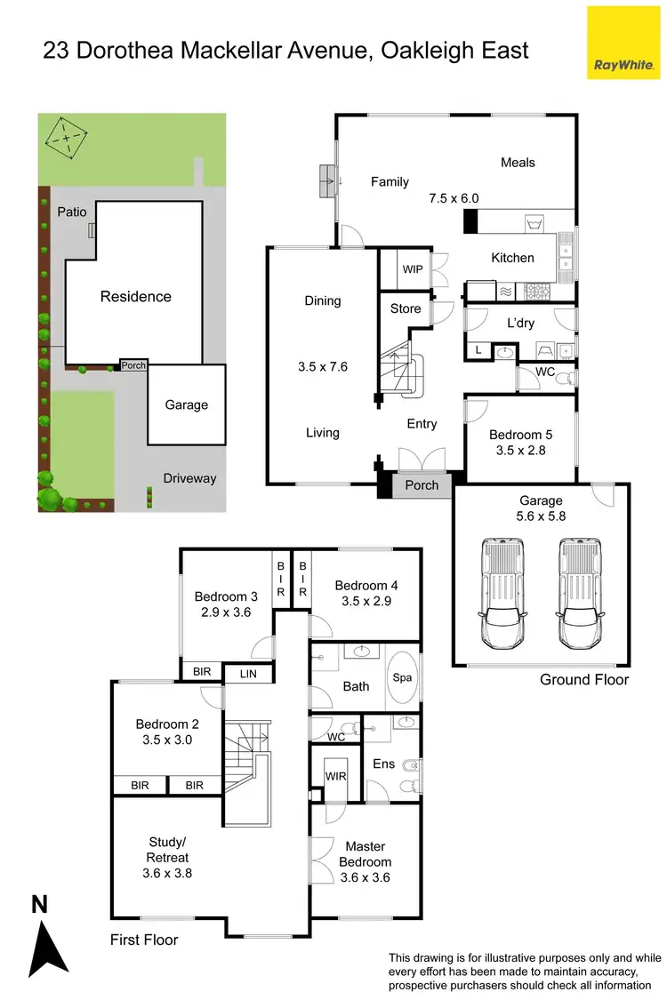Floorplan of Homely house listing, 23 Dorothea Mackellar Avenue, Oakleigh East VIC 3166