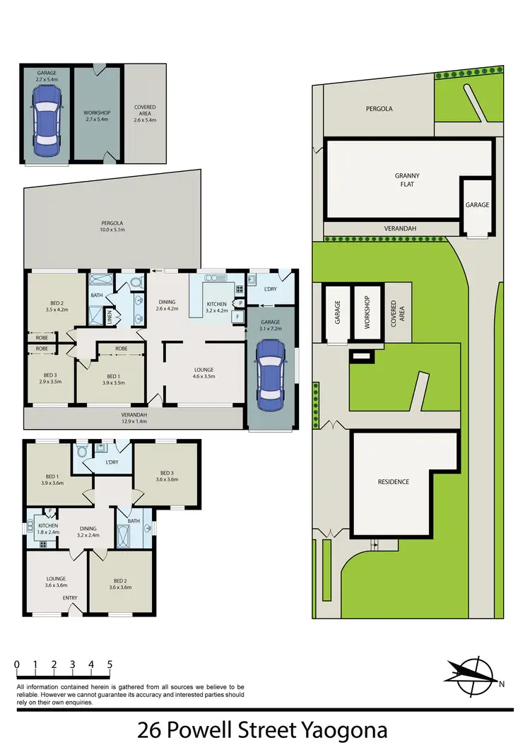 Floorplan of Homely house listing, 26 Powell Street, Yagoona NSW 2199