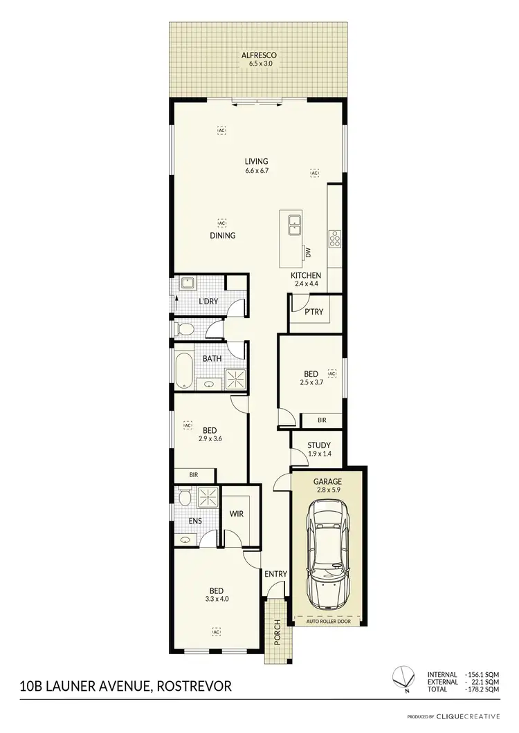 Floorplan of Homely house listing, 10B Launer Avenue, Rostrevor SA 5073