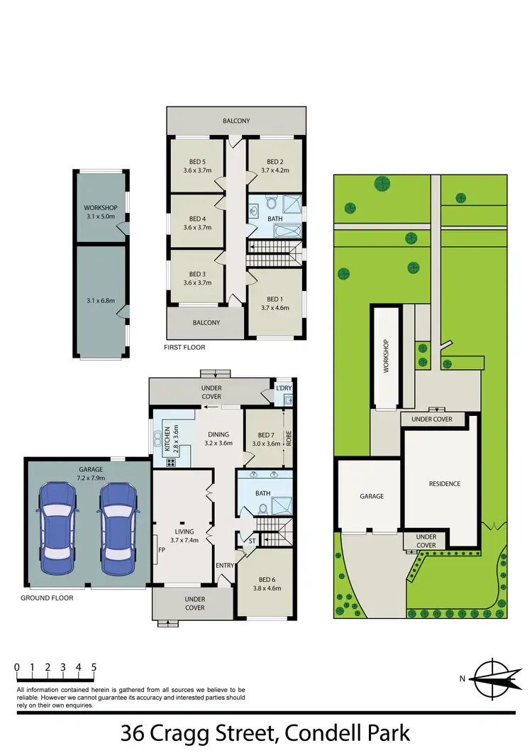 Floorplan of Homely house listing, 36 Cragg Street, Condell Park NSW 2200