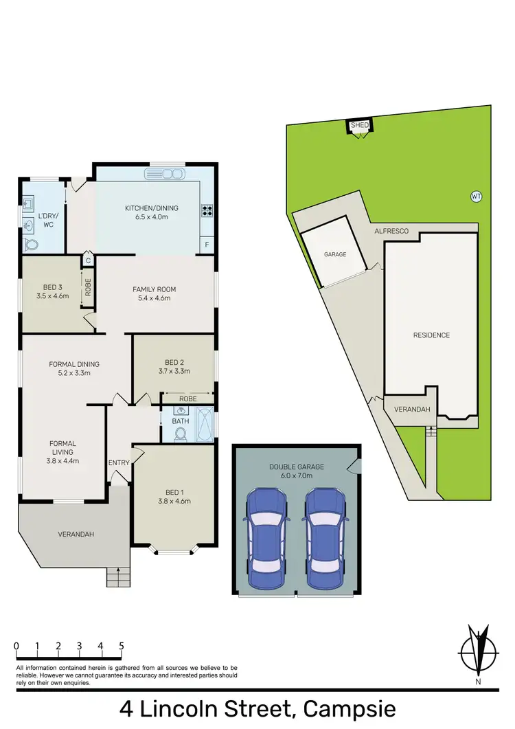 Floorplan of Homely house listing, 4 Lincoln Street, Campsie NSW 2194