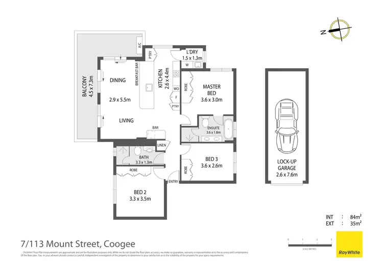 Floorplan of Homely apartment listing, 7/113 Mount Street, Coogee NSW 2034
