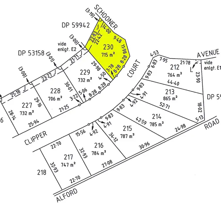 Floorplan of Homely land listing, 1 Clipper Court, Wallaroo SA 5556