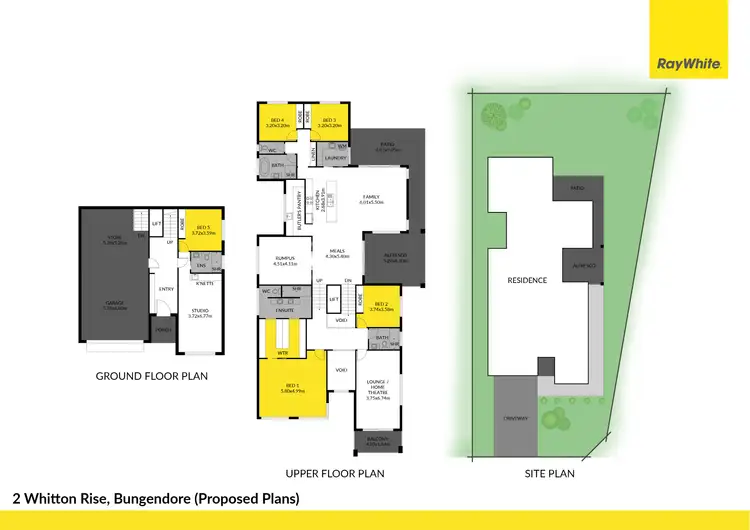 Floorplan of Homely other listing, 2 Whitton Rise, Bungendore NSW 2621