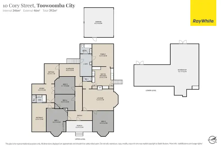 Floorplan of Homely house listing, 10 Cory Street, Toowoomba City QLD 4350