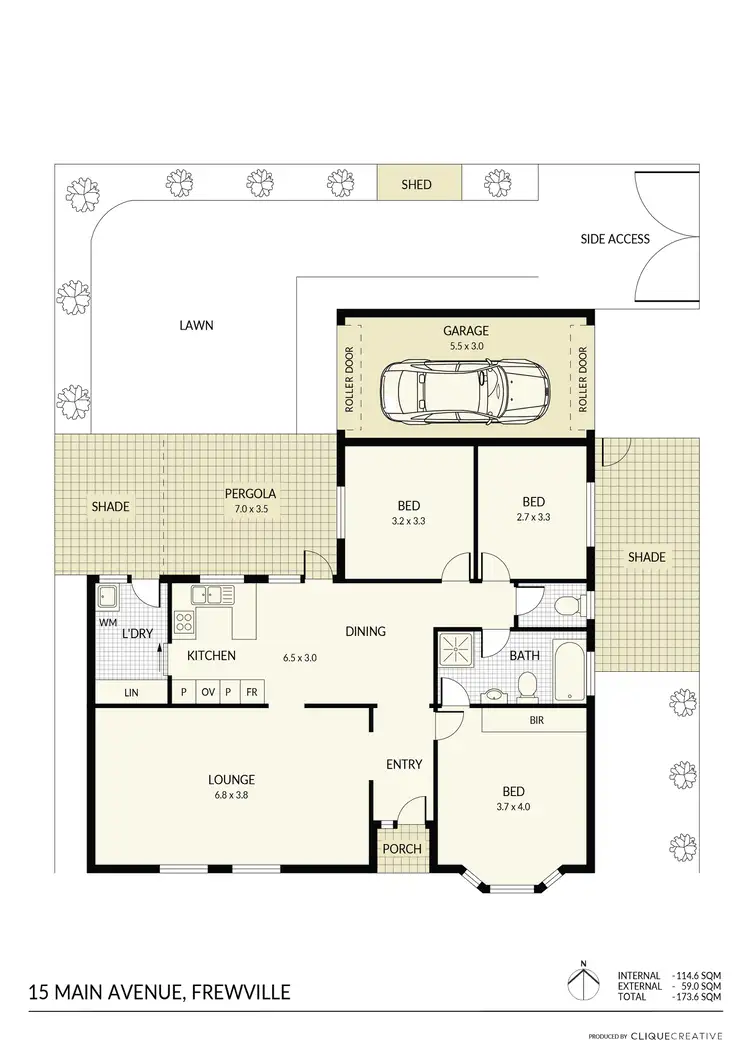 Floorplan of Homely house listing, 15 Main Avenue, Frewville SA 5063