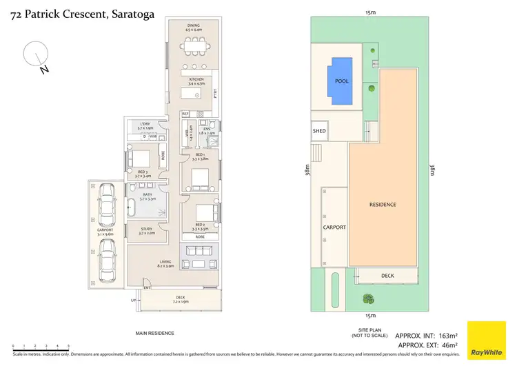 Floorplan of Homely house listing, 72 Patrick Crescent, Saratoga NSW 2251
