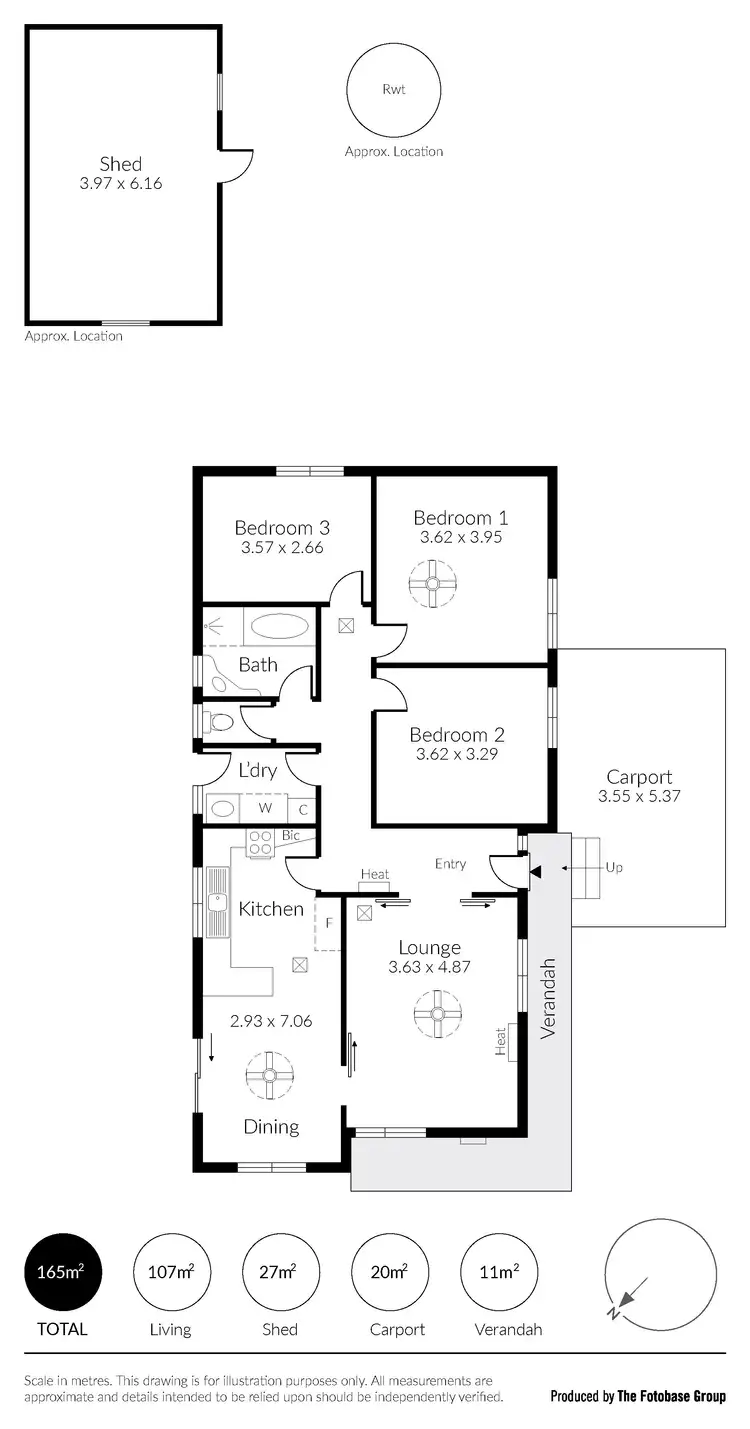 Floorplan of Homely house listing, 11 Reids Road, Highbury SA 5089