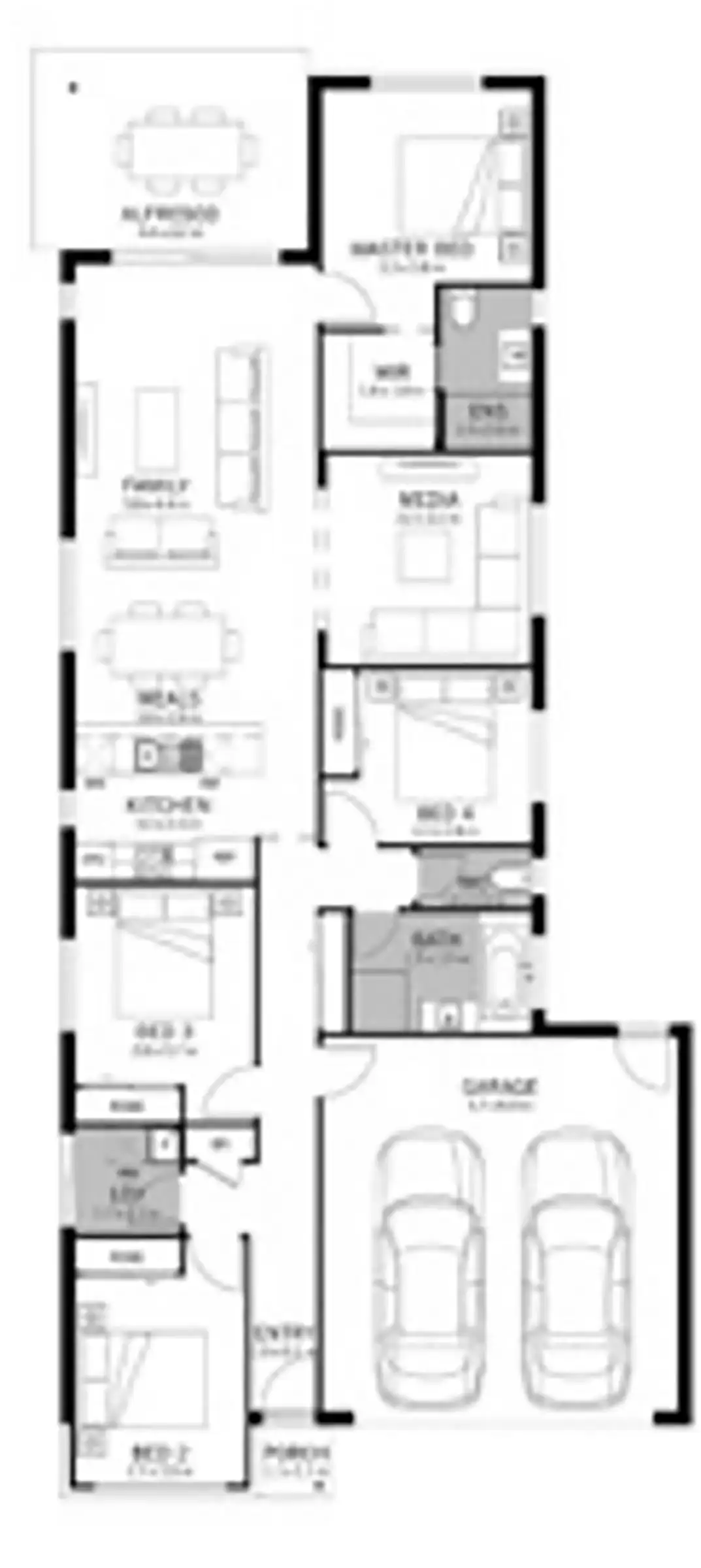 Floorplan of Homely house listing, 11 Howe Circuit, Logan Reserve QLD 4133