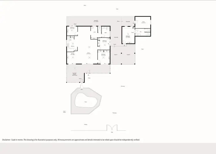 Floorplan of Homely house listing, 4 Phillips Court, Cable Beach WA 6726
